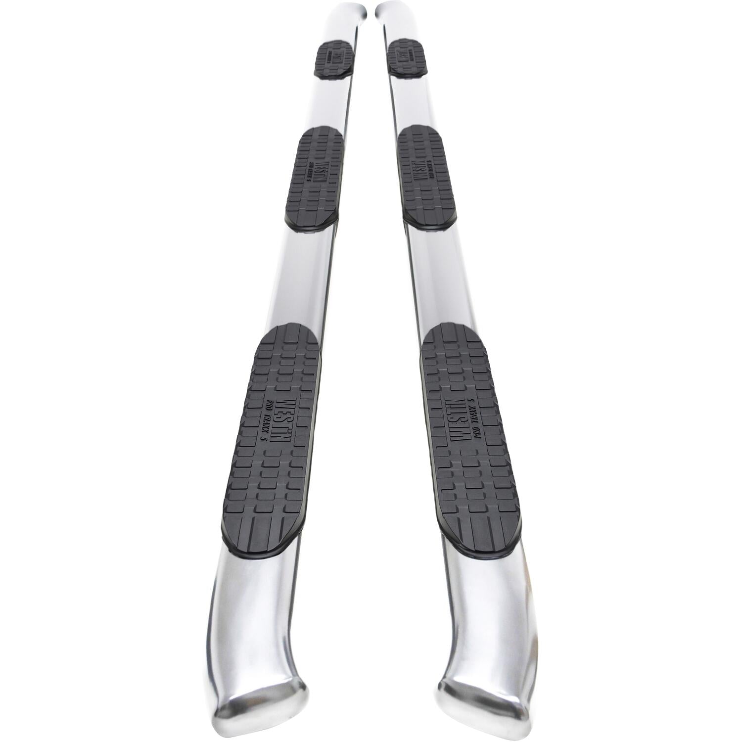 Chevrolet Silverado & GMC Sierra 2500 HD/3500 HD 2020-2026 Crew Cab, Westin PRO TRAXX 5 Oval Wheel-to-Wheel Nerf Step Bars, 98.2in Bed, Polished, view 2