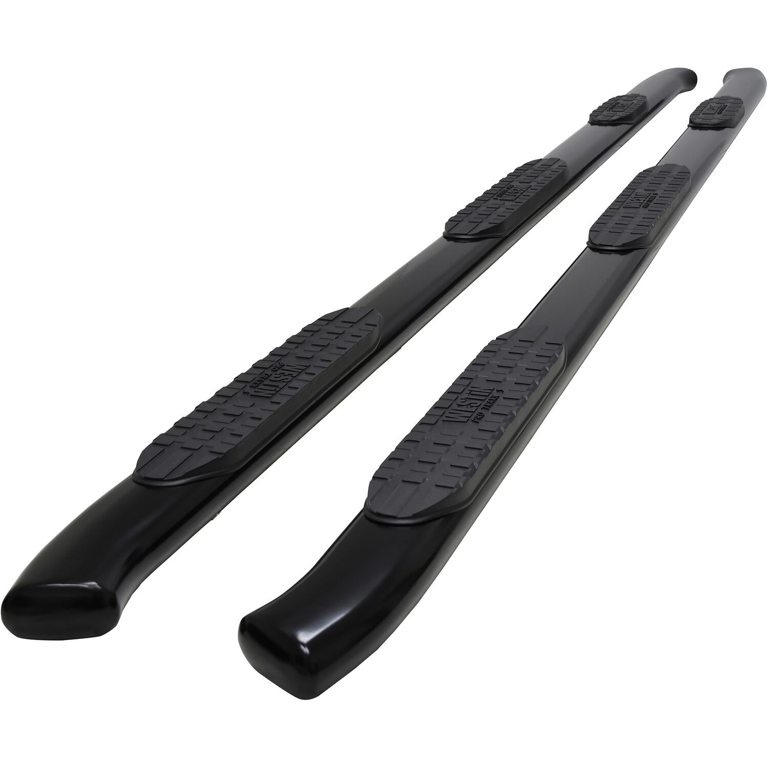 Chevrolet Silverado & GMC Sierra 2500 HD/3500 HD 2020-2026 Crew Cab, Westin PRO TRAXX 5 Oval Wheel-to-Wheel Nerf Step Bars, 98.2in Bed, Black