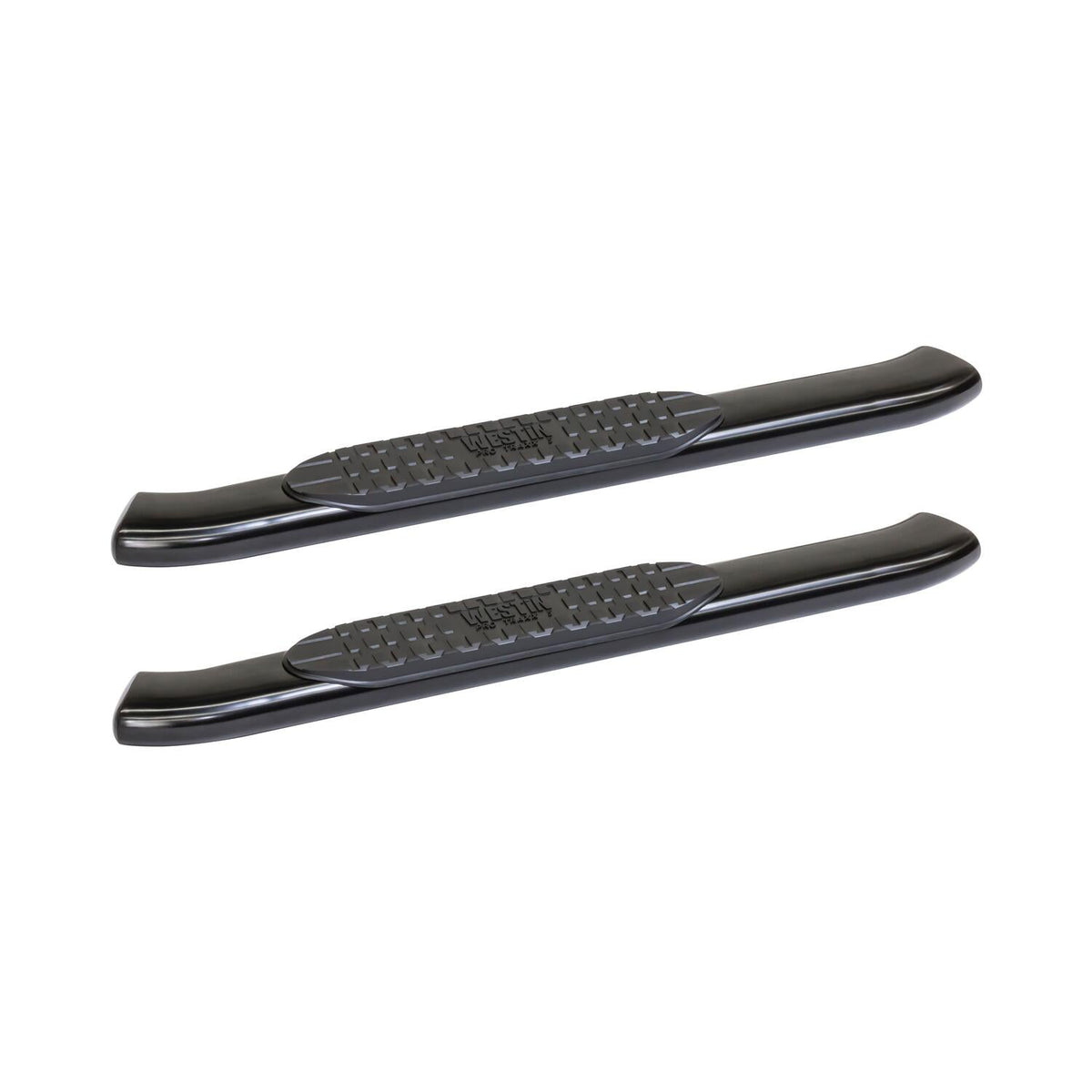 Chevrolet Silverado & GMC Sierra 1500/2500 HD/3500 HD 2014-2019 Standard Cab, Westin PRO TRAXX 5 Oval Nerf Step Bars, Black