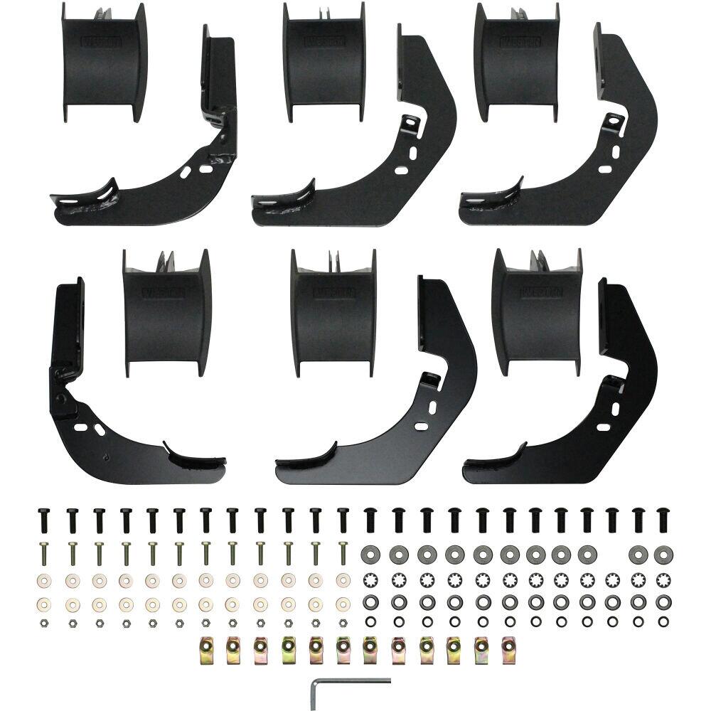 Chevrolet Silverado & GMC Sierra 1500/2500 HD/3500 HD 2014-2019 Crew Cab, Westin PRO TRAXX 5 Oval Nerf Step Bars, view 10