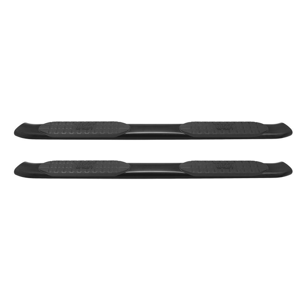 Nissan Titan 2017-2024 & Titan XD 2016-2024, Westin PRO TRAXX 5 Oval Nerf Step Bars, Black Powder Coated, view 3