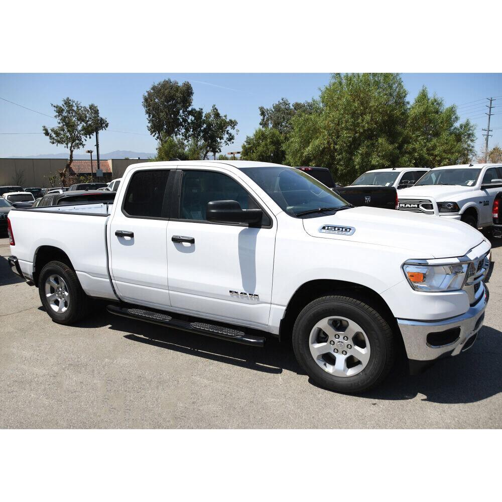 Ram 1500 2019-2026, Westin PRO TRAXX 5 Oval Nerf Step Bars, Quad Cab, Black Powder Coated, view 10