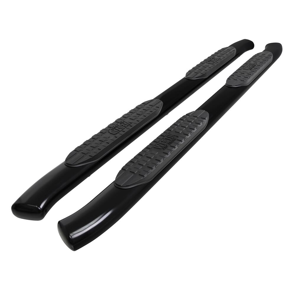 Chevrolet Silverado & GMC Sierra 1500 2019-2026 & 2500 HD/3500 HD 2020-2026, Westin PRO TRAXX 5 Oval Nerf Bars, Extended Cab, Black Powder Coated, view 2