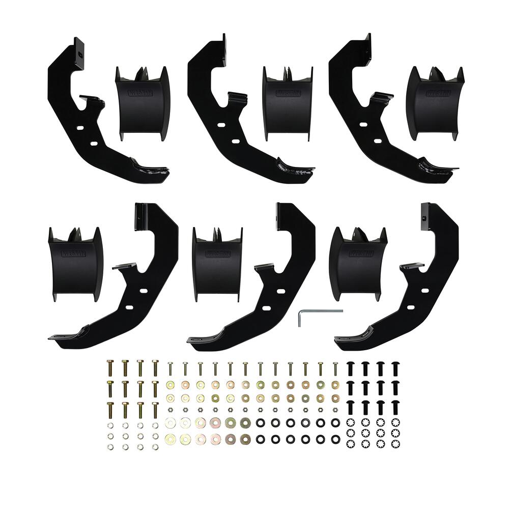 Chevrolet Silverado & GMC Sierra 1500 2019-2026 & 2500 HD/3500 HD 2020-2026, Westin PRO TRAXX 5 Oval Nerf Bars, Extended Cab, Black Powder Coated, view 3