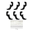 Chevrolet Silverado & GMC Sierra 1500 2019-2026 & 2500 HD/3500 HD 2020-2026, Westin PRO TRAXX 5 Oval Nerf Bars, Crew Cab, Polished Stainless Steel, view 2