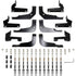 Jeep Gladiator JT 2020-2026, Westin PRO TRAXX 5 Oval Nerf Step Bars, view 3