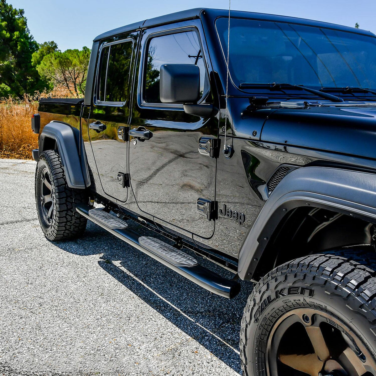 Jeep Gladiator JT 2020-2026, Westin PRO TRAXX 5 Oval Nerf Step Bars, view 13