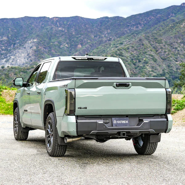 2022-25 Toyota Tundra AlphaRex NOVA-Series Prismatic LED Tail Lights - Black