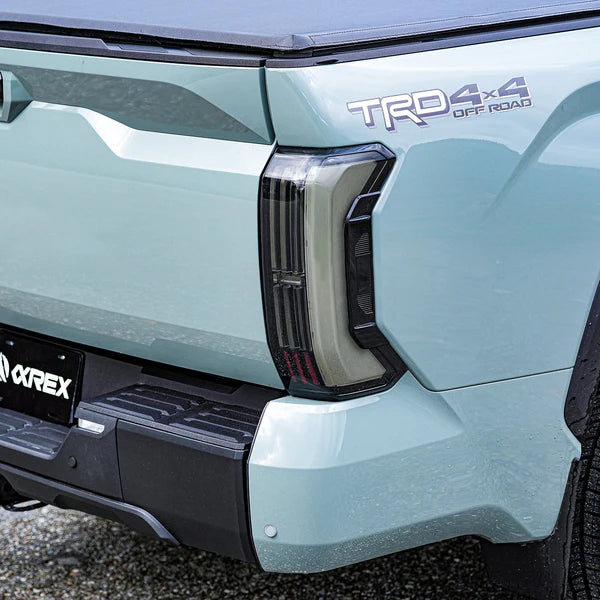 2022-25 Toyota Tundra AlphaRex NOVA-Series Prismatic LED Tail Lights - Black