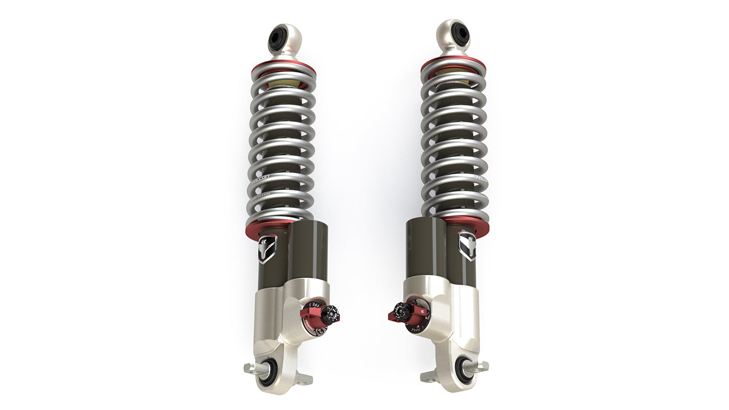 Ford Bronco 6th Gen 2021-2026, Falcon 3.3 Series Fast Adjust Front Coilover Pair, view 2