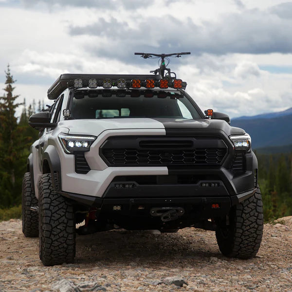 2024-25 Toyota Tacoma/4Runner AlphaRex NOVA-Series LED Headlights - Alpha Black