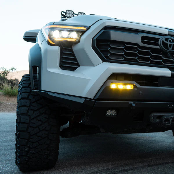 22-25 Toyota Tacoma/Tundra/4Runner AlphaRex DoubleTap Dual Color LED Projector Fog Lights