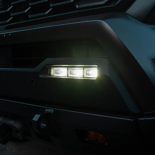 22-25 Toyota Tacoma/Tundra/4Runner AlphaRex DoubleTap Dual Color LED Projector Fog Lights