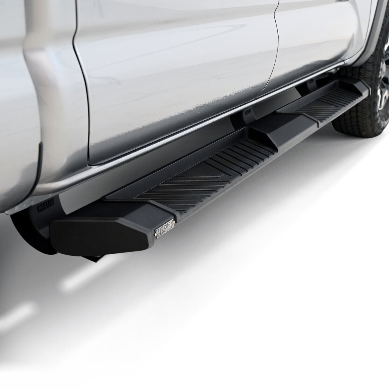 Toyota Tacoma 2005-2023, Westin AT6 Running Boards, Crew Cab, Textured Black, view 12