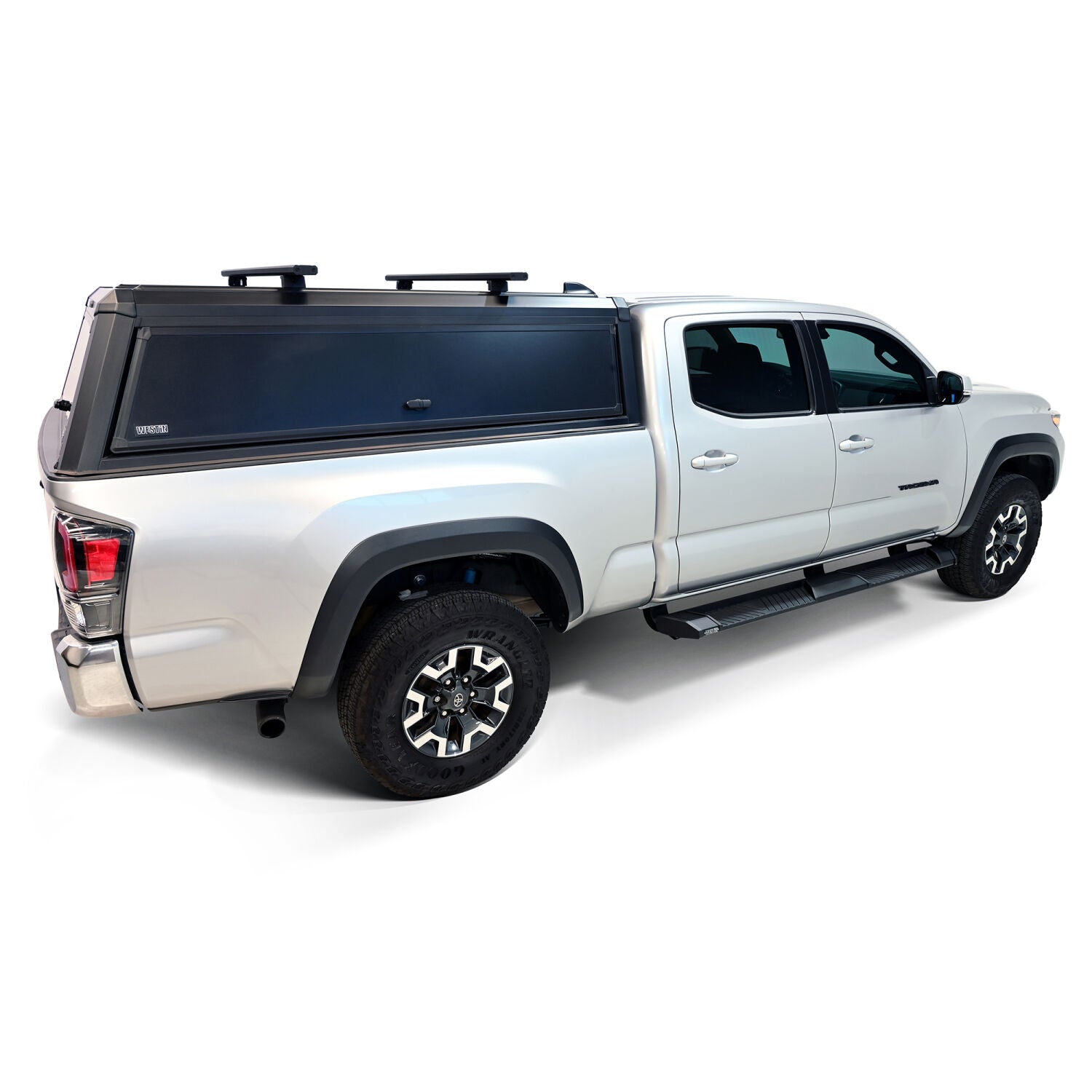 Toyota Tacoma 2005-2023, Westin AT6 Running Boards, Crew Cab, Textured Black, view 15