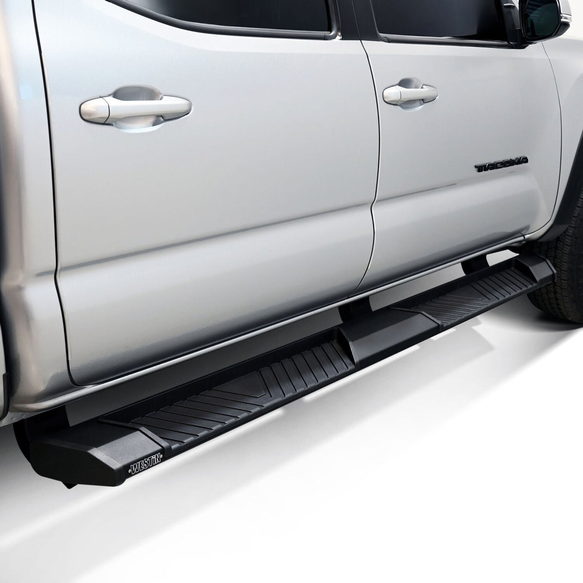 Toyota Tacoma 4th Gen 2024-2026, Westin AT6 Running Boards, Crew Cab, Textured Black, view 9