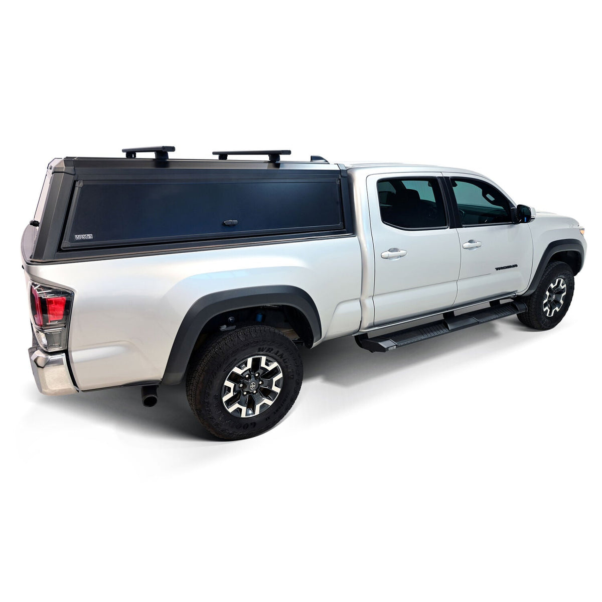 Toyota Tacoma 4th Gen 2024-2026, Westin AT6 Running Boards, Crew Cab, Textured Black, view 15