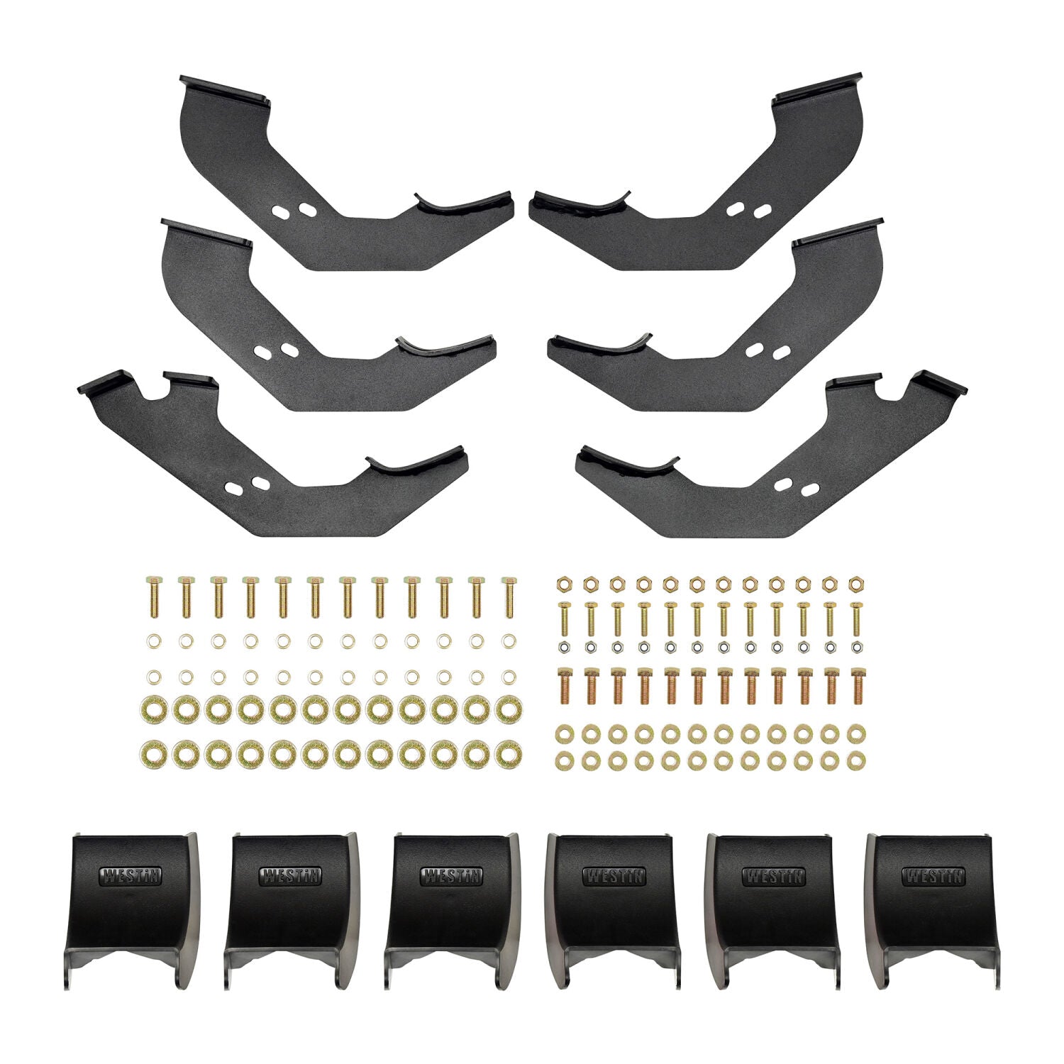 Toyota Tacoma 4th Gen 2024-2026, Westin AT6 Running Boards, Crew Cab, Textured Black, view 7