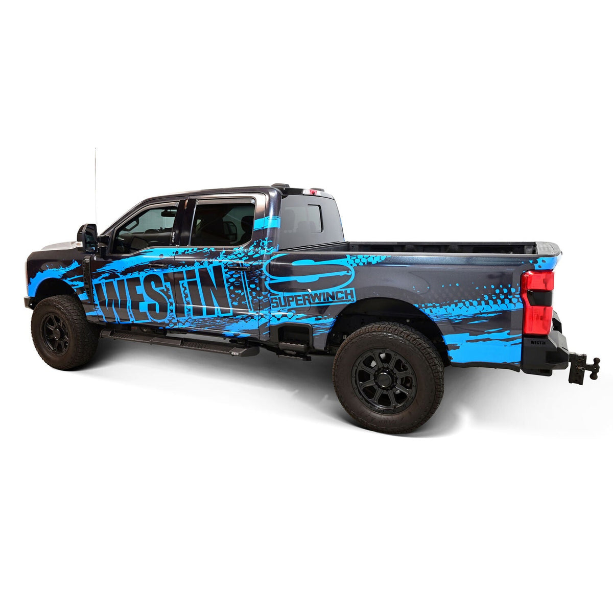 Ford F-150 2015-2026 & F-250/F-350 Super Duty 2017-2026 Crew Cab, Westin AT6 Running Boards, Textured Black, view 13