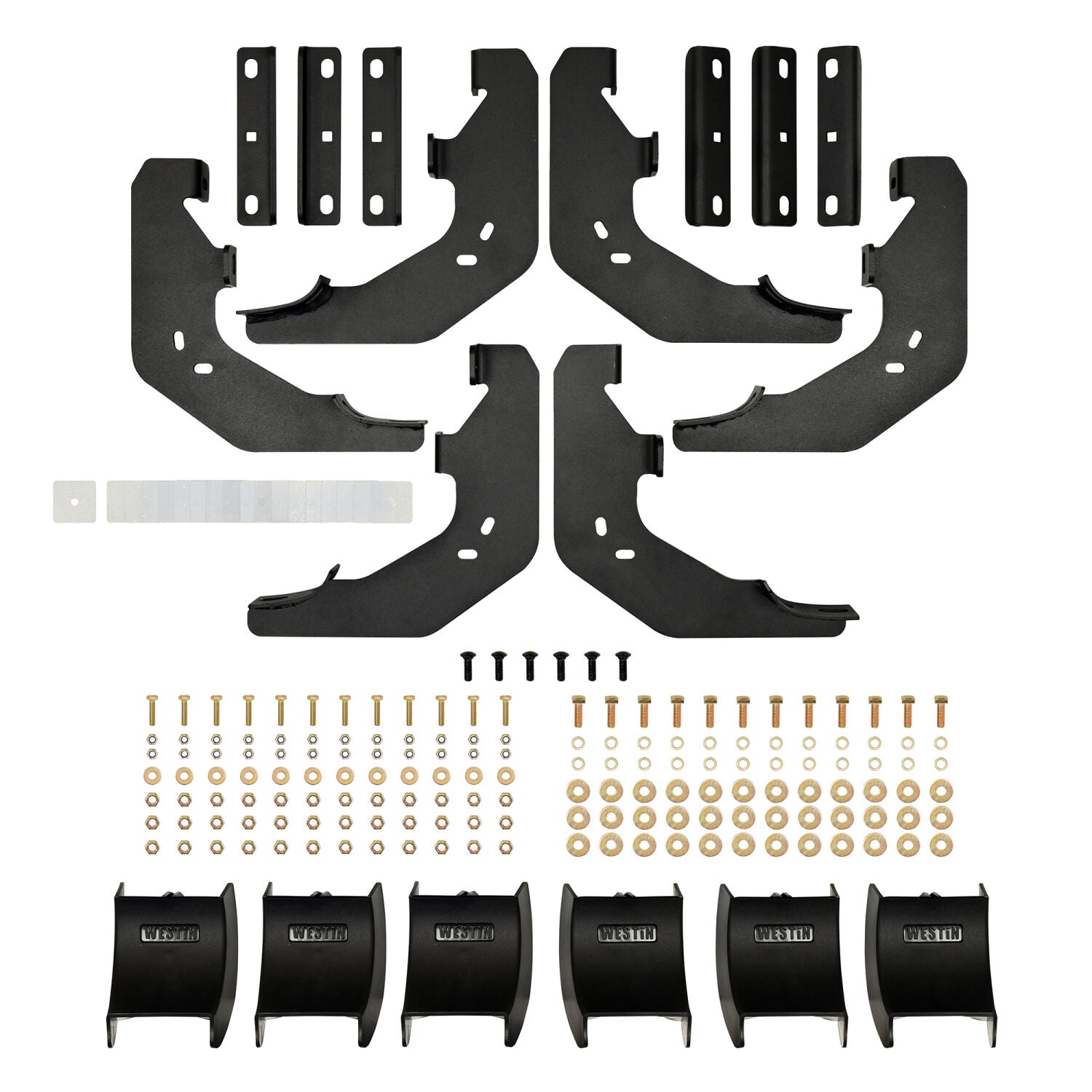 Ford F-150 2015-2026 & F-250/F-350 Super Duty 2017-2026 Crew Cab, Westin AT6 Running Boards, Textured Black, view 7