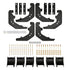 Ford F-150 2015-2026 & F-250/F-350 Super Duty 2017-2026 Crew Cab, Westin AT6 Running Boards, Textured Black, view 7