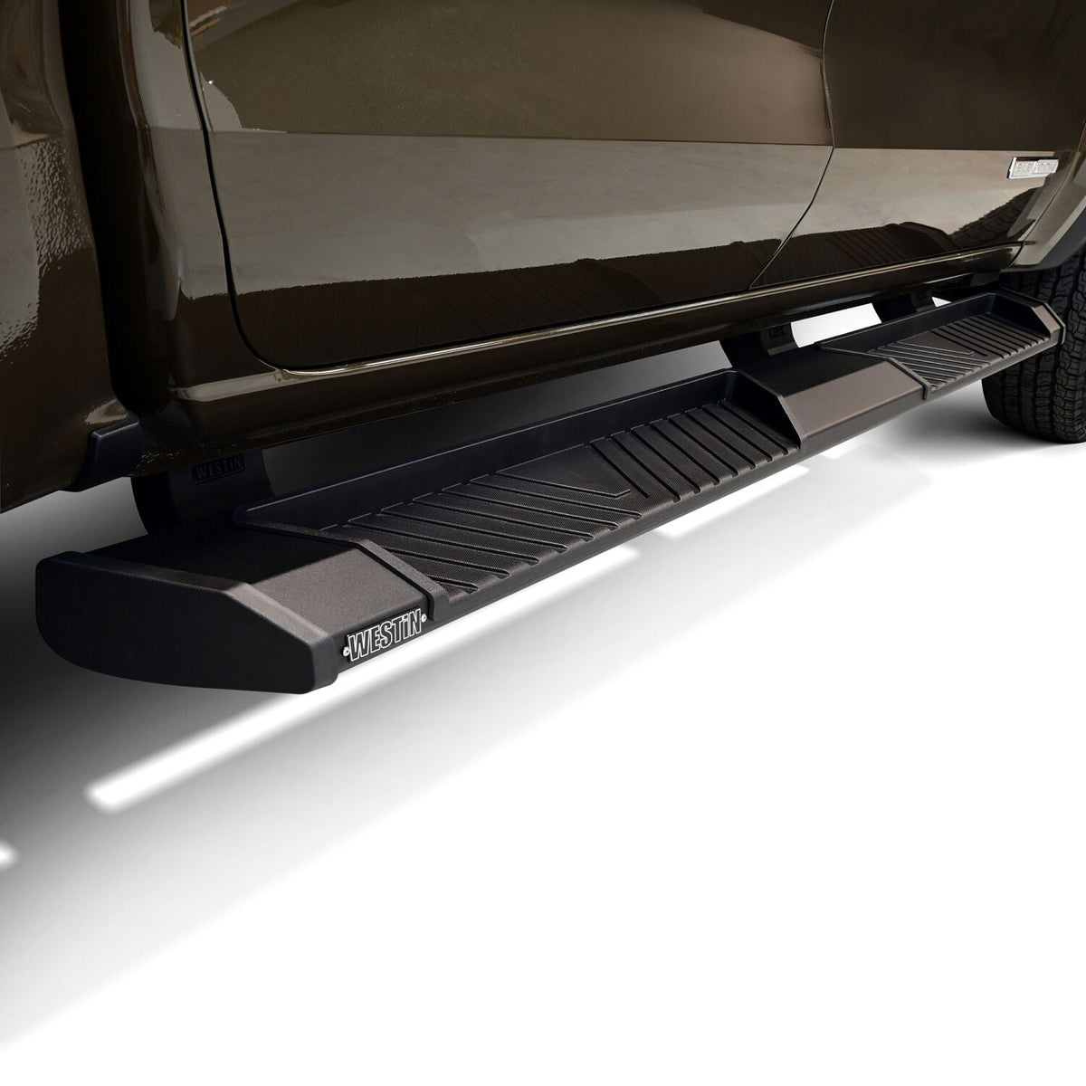 Chevrolet Colorado & GMC Canyon Crew Cab 2015-2026, Westin AT6 Running Boards, Textured Black, view 9