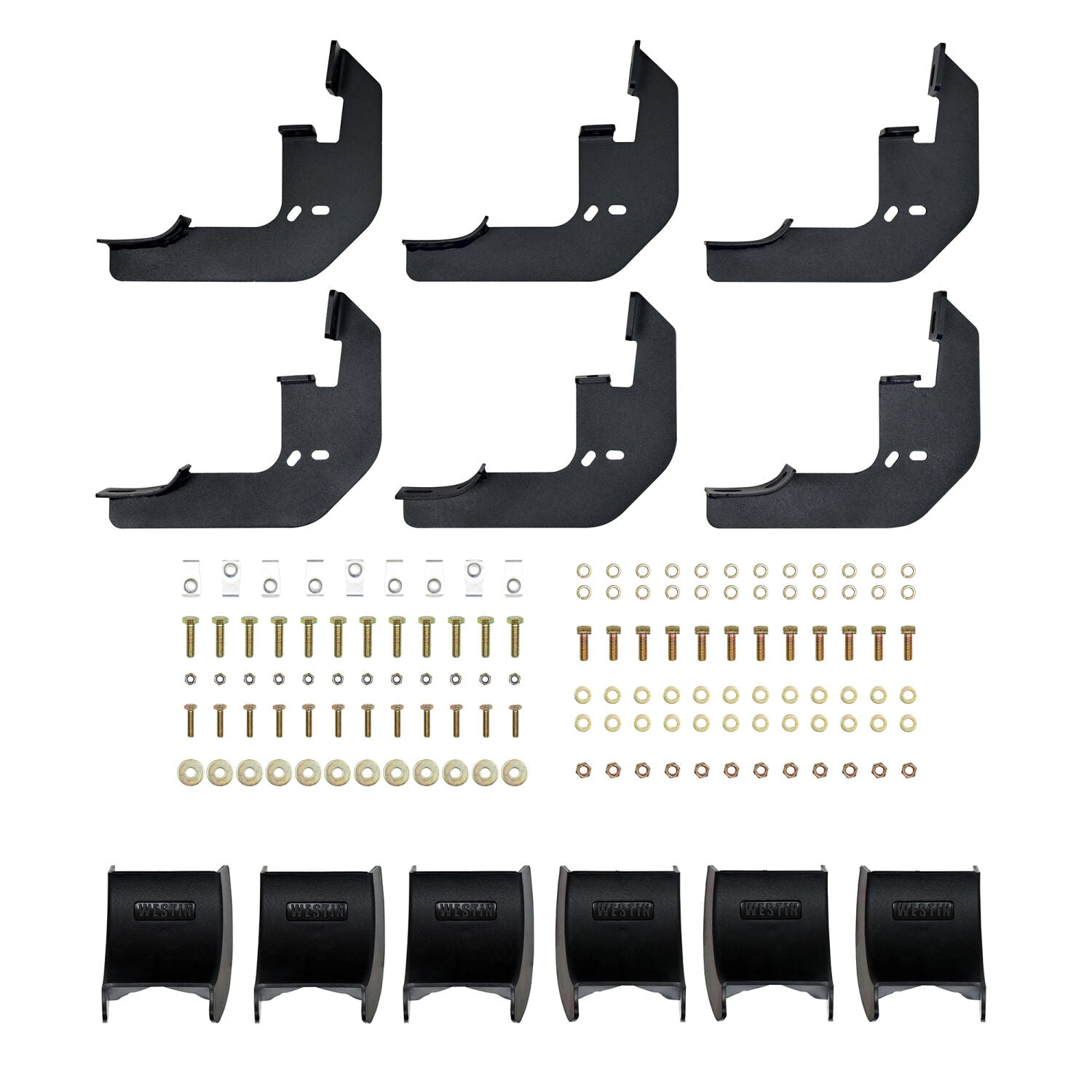 Chevrolet Colorado & GMC Canyon Crew Cab 2015-2026, Westin AT6 Running Boards, Textured Black, view 7