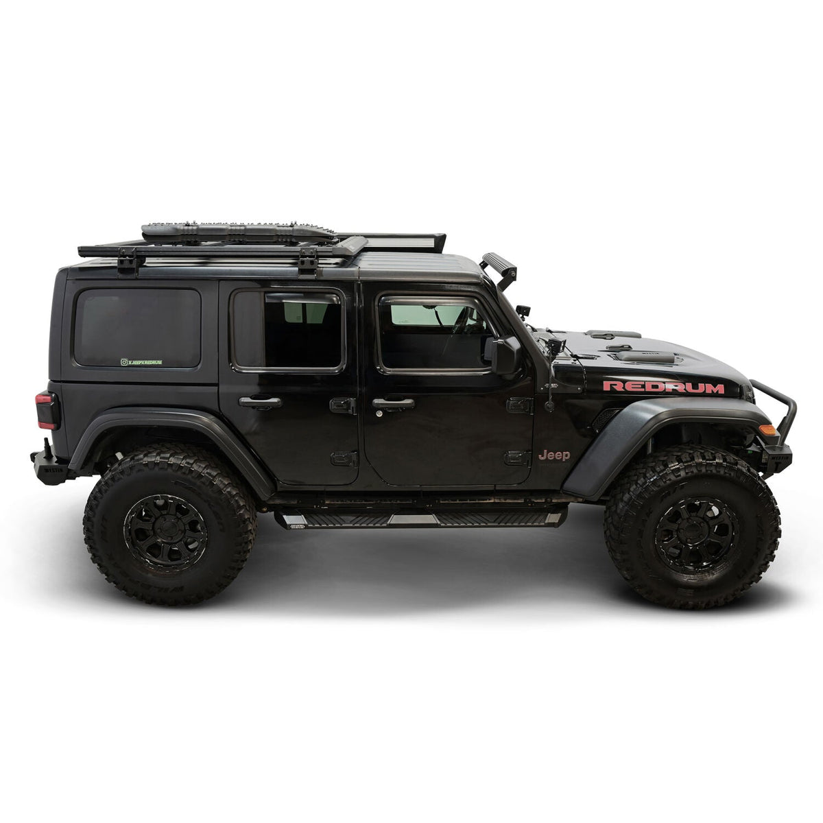 Jeep Wrangler JL 4-Door 2018-2026, Westin AT6 Running Boards, Textured Black, view 14