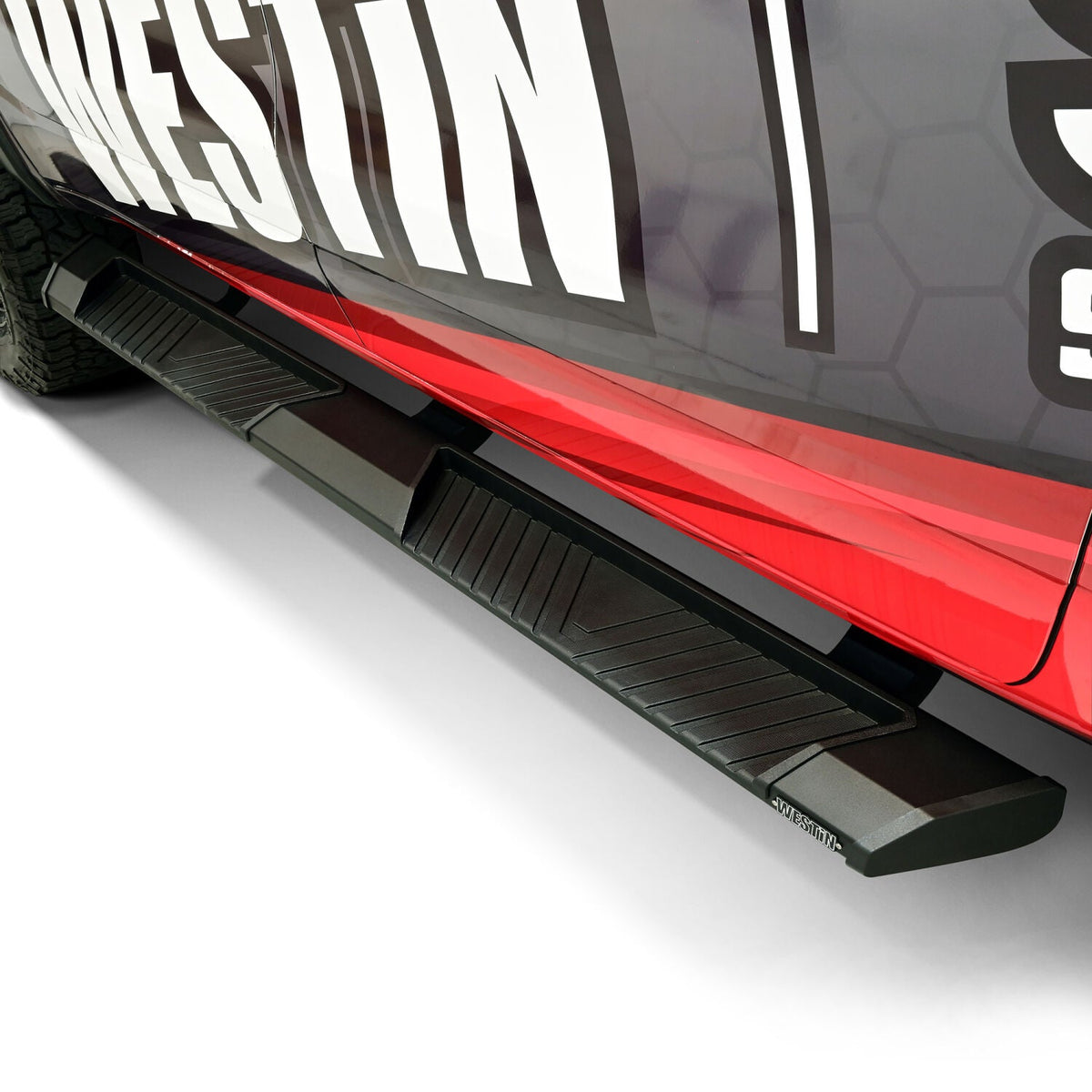 Ram 1500 Crew Cab 2019-2026, Westin AT6 Running Boards, Textured Black, view 9