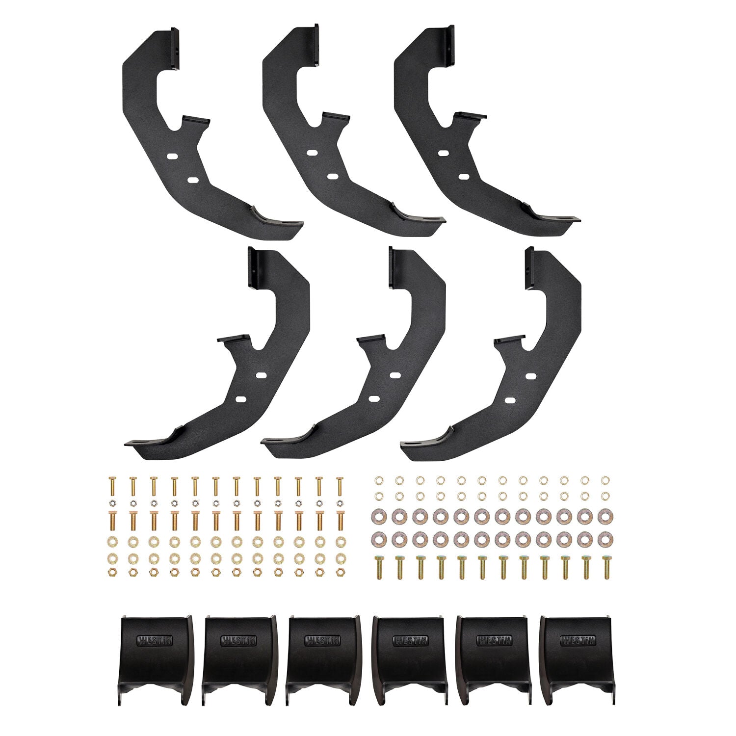 Chevrolet Silverado & GMC Sierra 1500 2019-2026 & 2500 HD/3500 HD 2020-2026 Extended Cab, Westin AT6 Running Boards, Textured Black, view 7