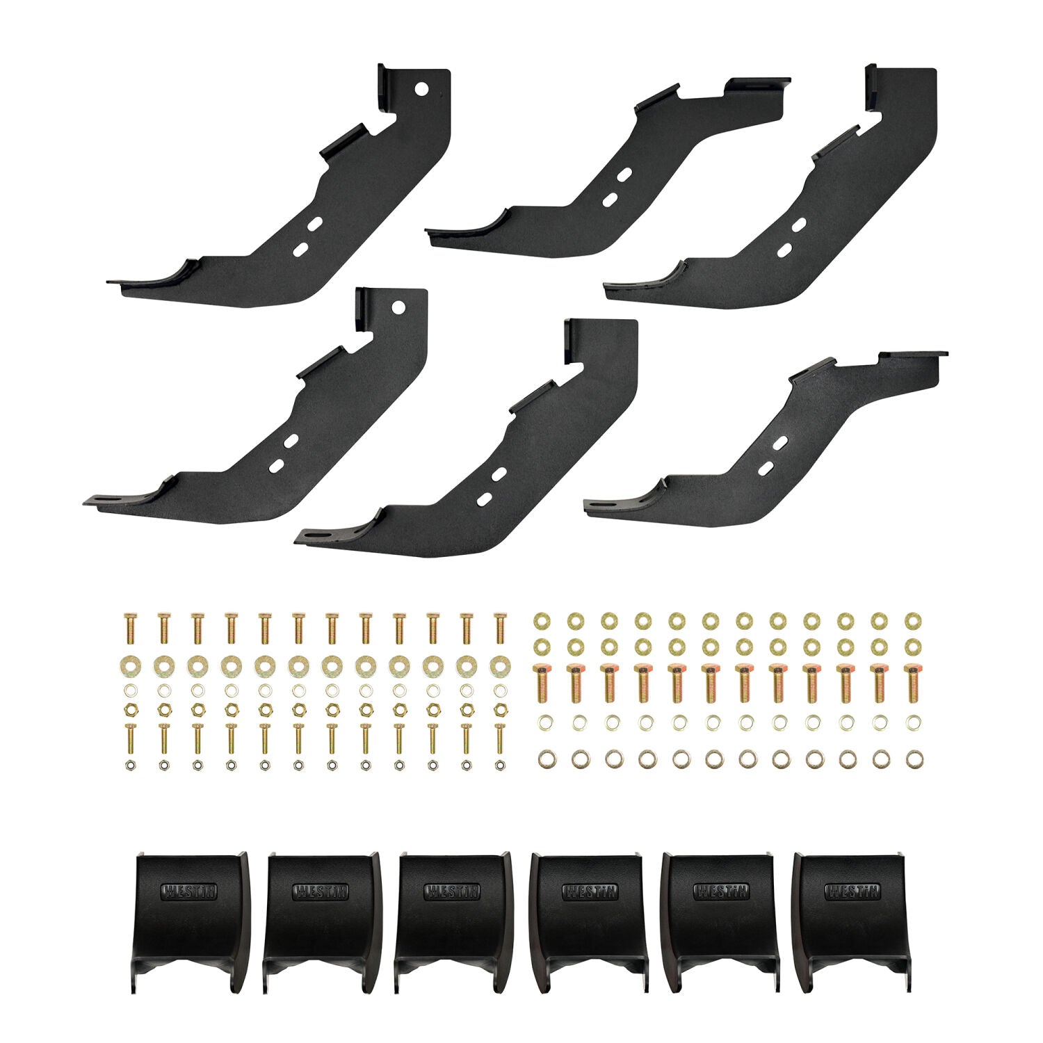 Ford Ranger Crew Cab 2019-2026, Westin AT6 Running Boards, Textured Black, view 7