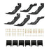 Ford Ranger Crew Cab 2019-2026, Westin AT6 Running Boards, Textured Black, view 7