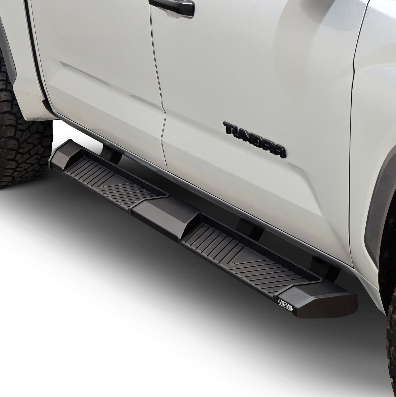 Toyota Tundra 3rd Gen Crew Cab 2022-2026, Westin AT6 Running Boards, Textured Black, view 8
