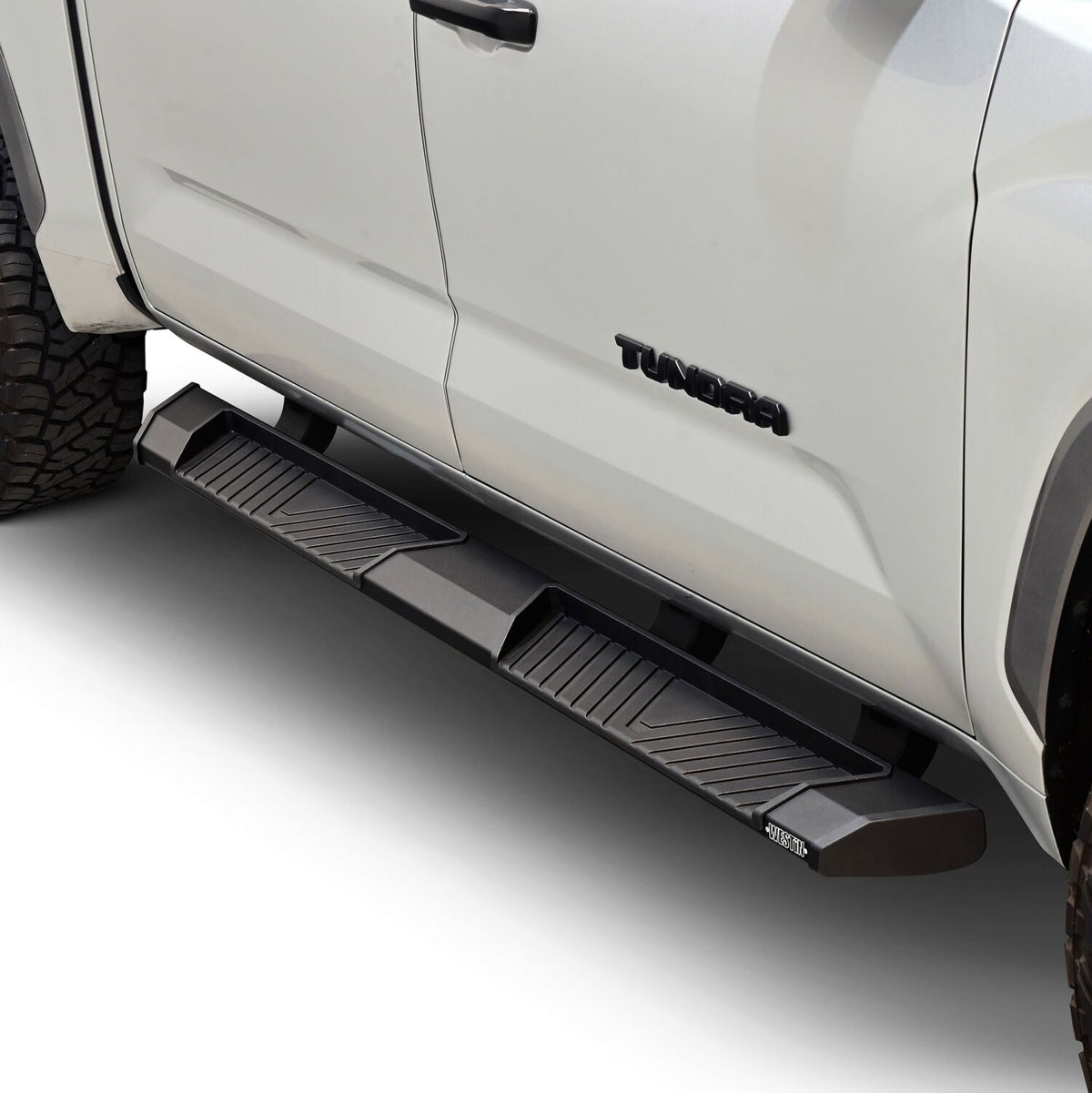 Toyota Tundra 3rd Gen Crew Cab 2022-2026, Westin AT6 Running Boards, Textured Black, view 8