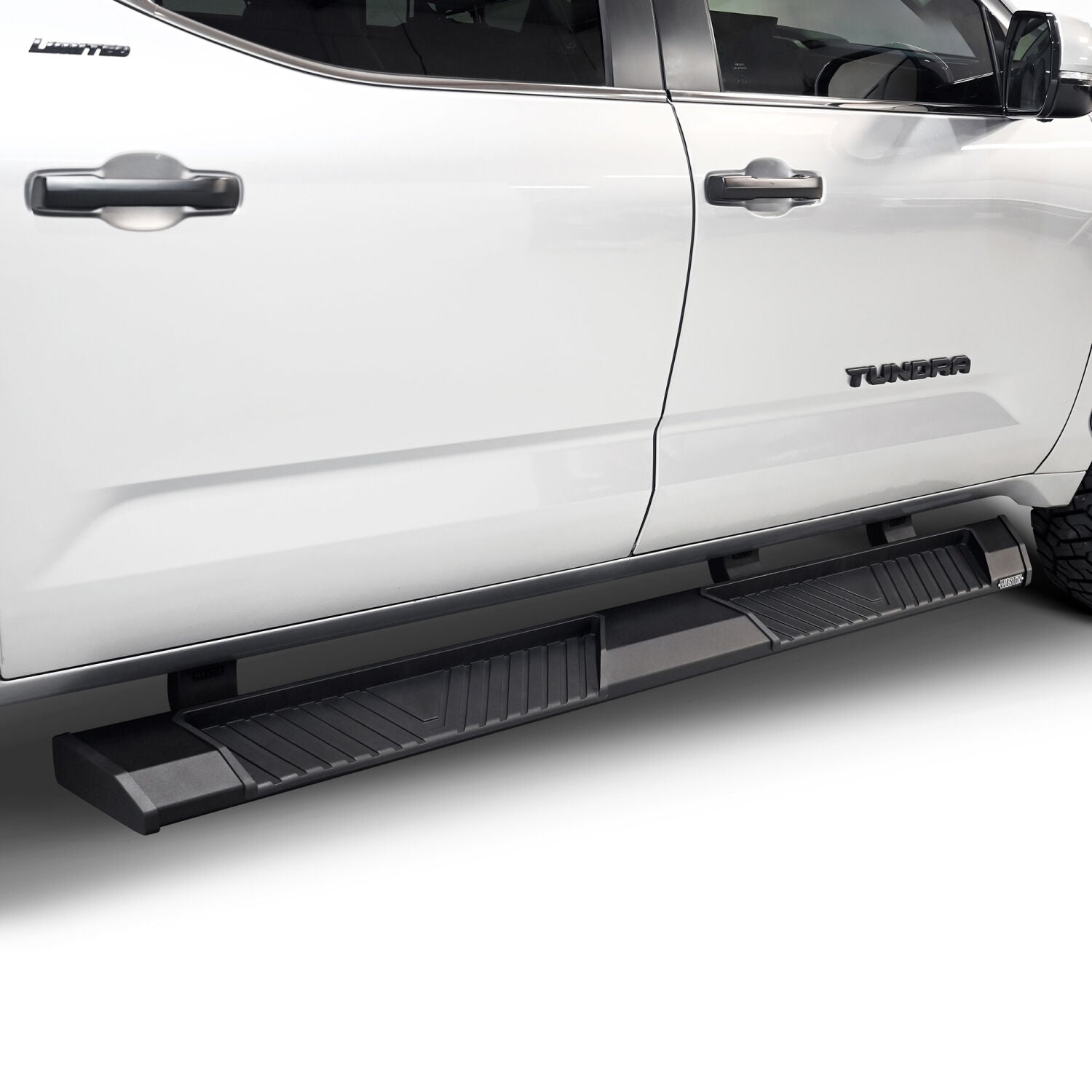 Toyota Tundra 3rd Gen Crew Cab 2022-2026, Westin AT6 Running Boards, Textured Black, view 9