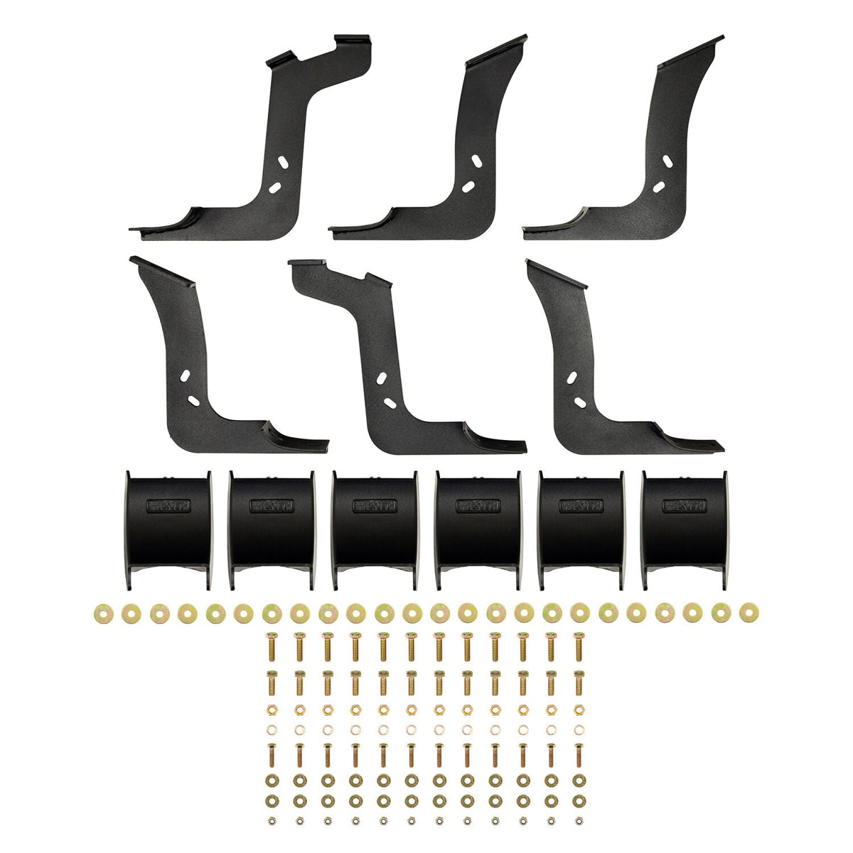 Toyota Tundra 3rd Gen Crew Cab 2022-2026, Westin AT6 Running Boards, Textured Black, view 7