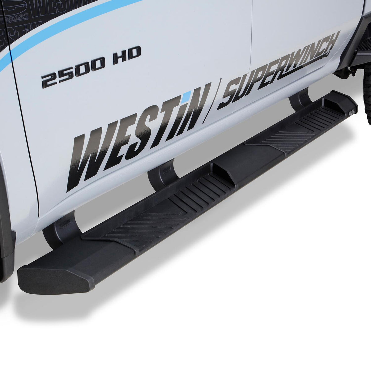 Chevrolet Silverado & GMC Sierra 1500 2019-2026 & 2500 HD/3500 HD 2020-2026 Crew Cab, Westin AT6 Running Boards, Textured Black, view 7