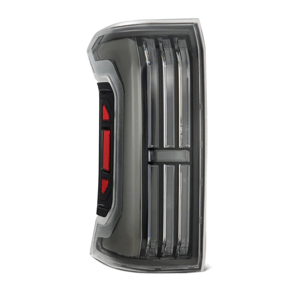 2024-25 Toyota Tacoma Alpharex NOVA-Series Prismatic LED Tail Lights - Black