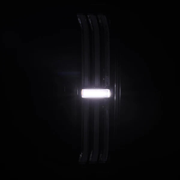 2024-25 Toyota Tacoma Alpharex NOVA-Series Prismatic LED Tail Lights - Black