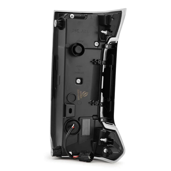 2024-25 Toyota Tacoma AlphaRex NOVA-Series Prismatic LED Tail Lights Black-Red