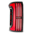 2024-25 Toyota Tacoma AlphaRex NOVA-Series Prismatic LED Tail Lights Black-Red