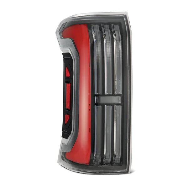 2024-25 Toyota Tacoma AlphaRex NOVA-Series Prismatic LED Tail Lights Black-Red