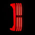 2024-25 Toyota Tacoma AlphaRex NOVA-Series Prismatic LED Tail Lights Black-Red
