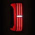 2024-25 Toyota Tacoma AlphaRex NOVA-Series Prismatic LED Tail Lights Black-Red