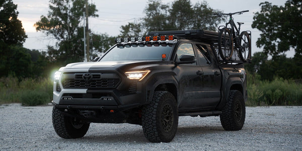 2024-25 Toyota Tacoma/25+ 4Runner AlphaRex Nova LED Projector Headlights - Black
