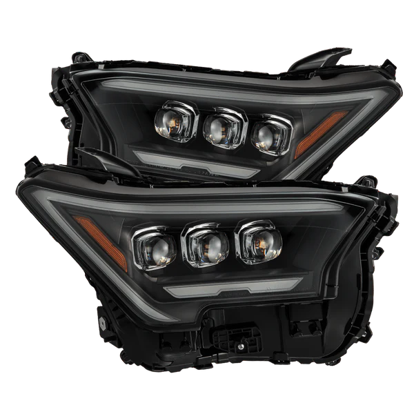 2024-25 Toyota Tacoma/25+ 4Runner AlphaRex Nova LED Projector Headlights - Black