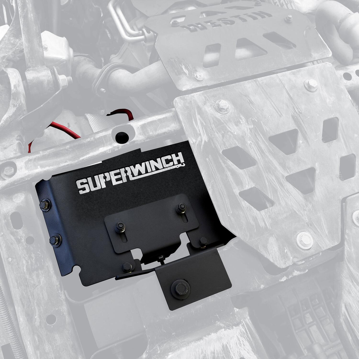 Jeep Wrangler JL 2018-2024 & Gladiator JT 2020-2024, Superwinch Auxiliary Battery Mount, view 3