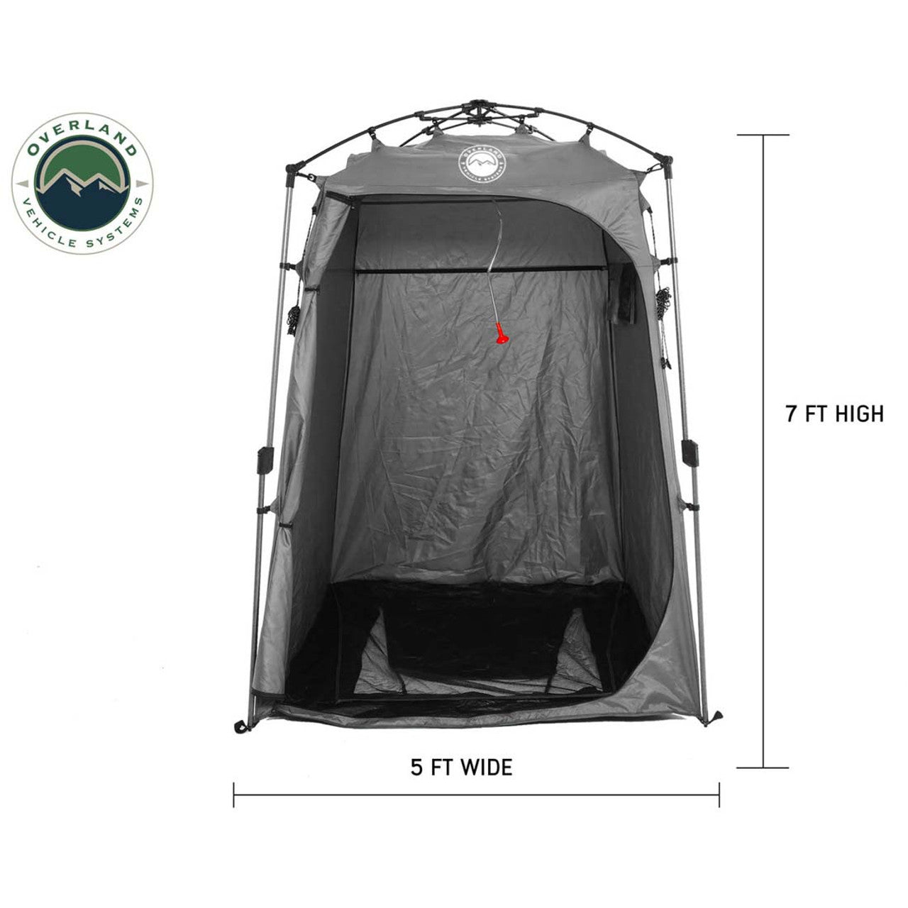 Overland Vehicle Systems Wild Land Portable Privacy Room - Solar Shower Included