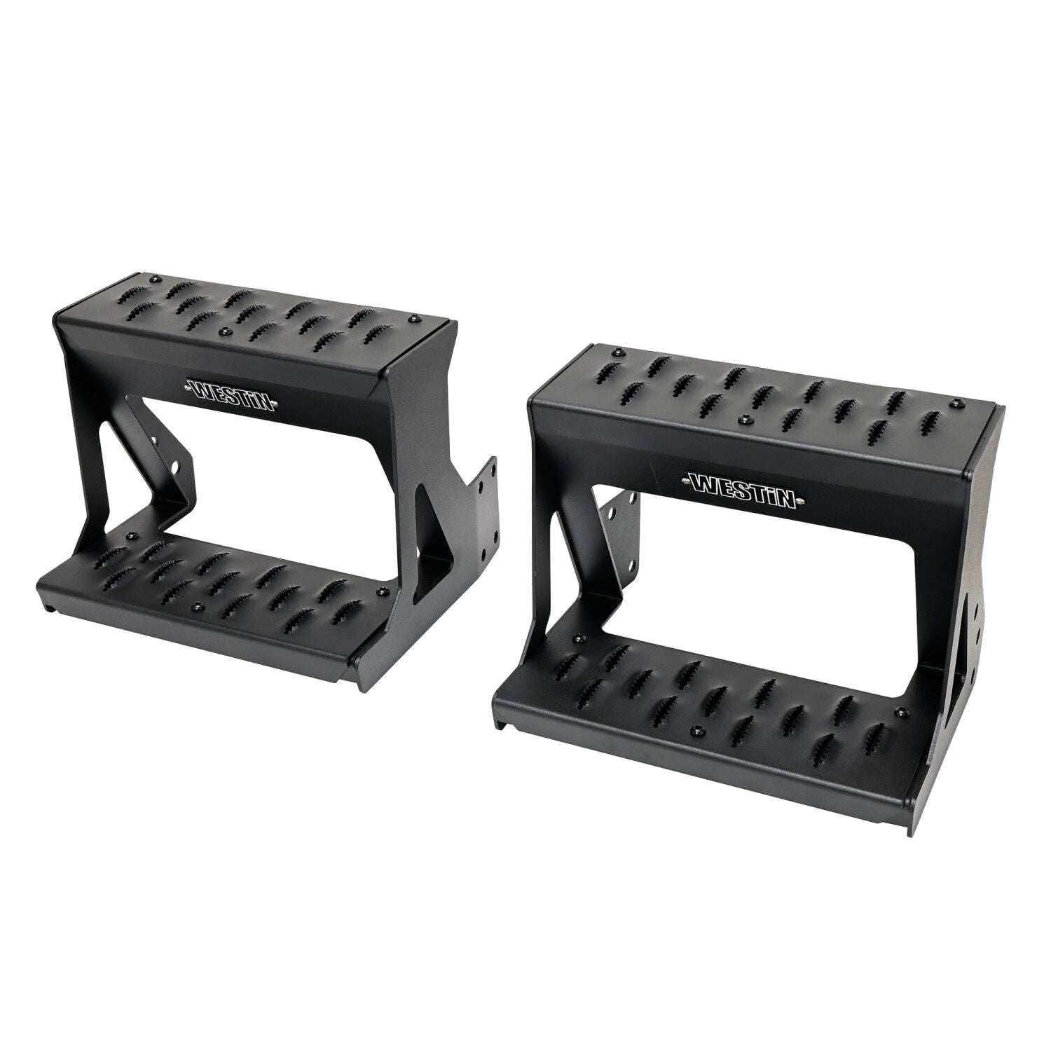 Ford F-250/F-350/F-450/F-550 Super Duty 2023-2026, Westin Grate Side Bed Step, Textured Black, view 2