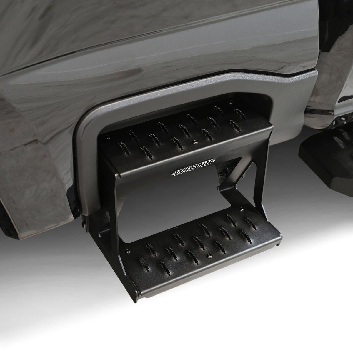 Ford F-250/F-350/F-450/F-550 Super Duty 2023-2026, Westin Grate Side Bed Step, Textured Black, view 9